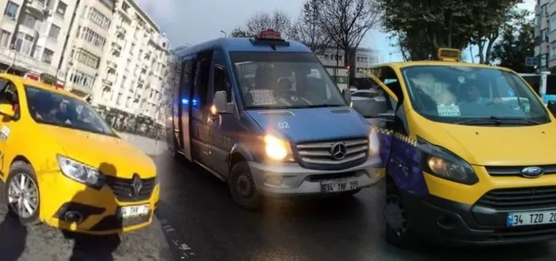 İstanbul'da taksi ve minibüsler için flaş karar! Yaş sınırları yeniden belirlendi