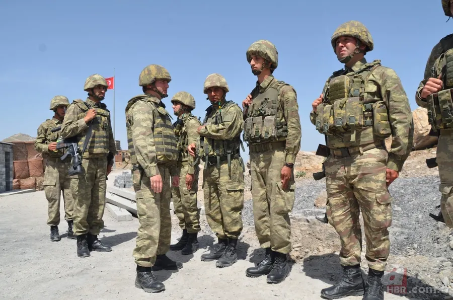 Teröristlerin korkulu rüyası hudut kartallarından Pençe harekatına tam destek 1