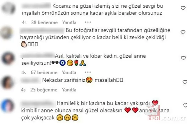 Bebek bekleyen Aslı Enver eşine poz verdi! Fotoğraflarına beğeni yağdı 6