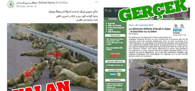 Terör örgütü yandaşlarından yeni provokasyon! İsrail askerlerini Türk askeri gibi göstermeye çalıştılar