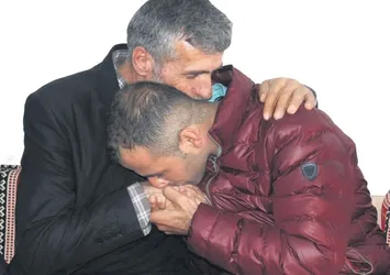 Afrin gazisi, şehit Sarıaslan'ın ailesini ziyaret etti