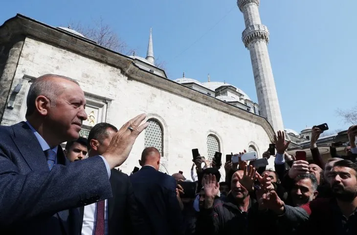 Başkan Erdoğan'a vatandaşlardan sevgi seli!