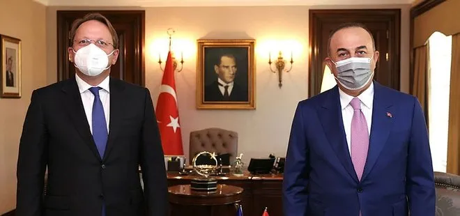 Dışişleri Bakanı Mevlüt Çavuşoğlu’ndan kritik temas! AB Komşuluk ve Genişleme Komiseri ile görüştü