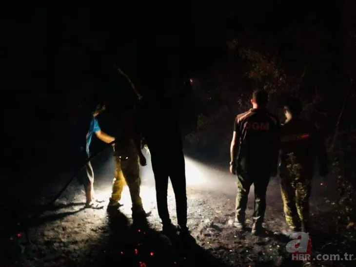 SON DAKİKA! Çanakkale’de korkutan orman yangını | Olay yerinden ilk görüntüler
