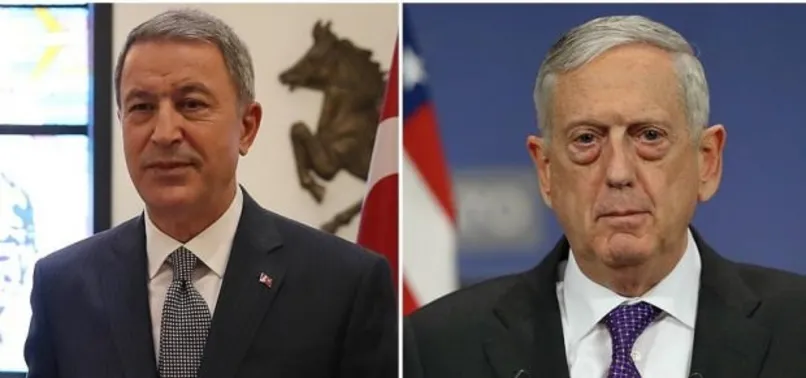 Bakan Akar Mattis ile görüştü