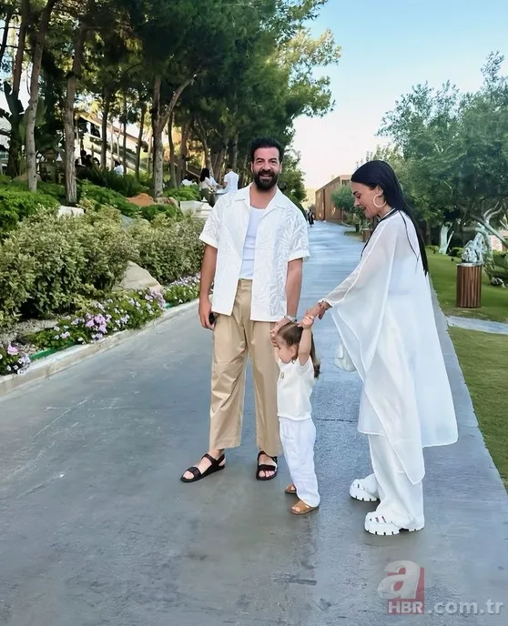 İsmail Demirci'nin eşi Hande Soral'ın oğlu büyüdü! Minik Ali teyzesi Bensu Soral'ın kopyası resmen... 13