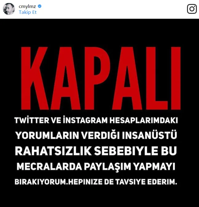 Cem Yılmaz sosyal medyayı bıraktığını açıkladı - 2