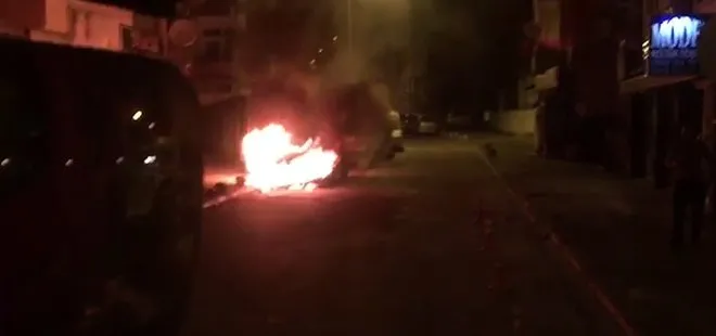 Geceyi aydınlattı! Kırıkkale’de park halindeki otomobil kundaklandı