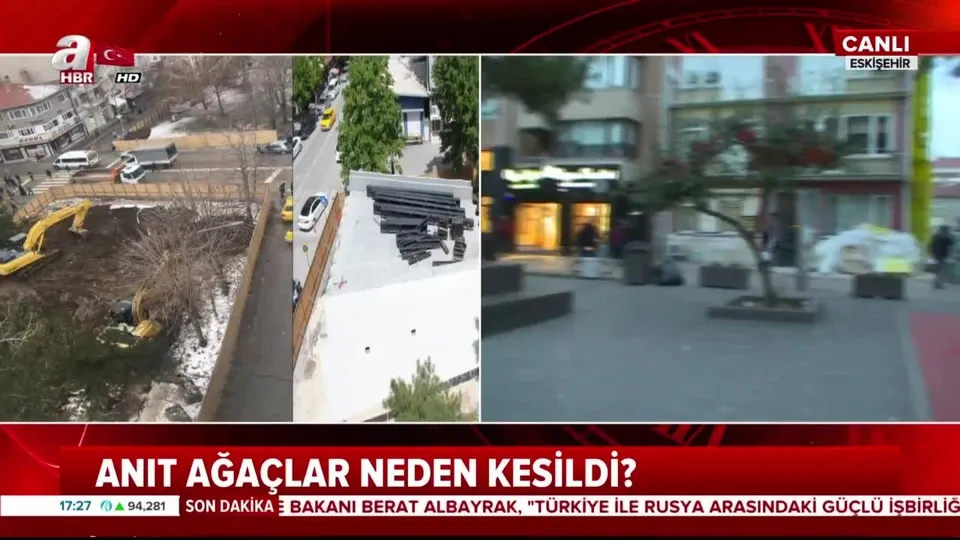 CHP’li belediyeden ağaç katliamı!