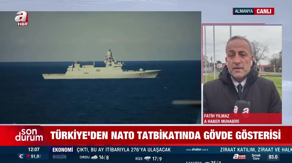 TCG Anadolu NATO tatbikatını salladı