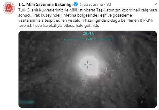 Son dakika: TSK ve MİT'ten PKK'ya Metina'da darbe! 8 terörist öldürüldü - 1