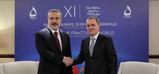 Bakan Fidan Azerbaycanlı mevkidaşı Bayramov ve Azerbaycan Cumhurbaşkanı Yardımcısı Hacıyev ile görüştü