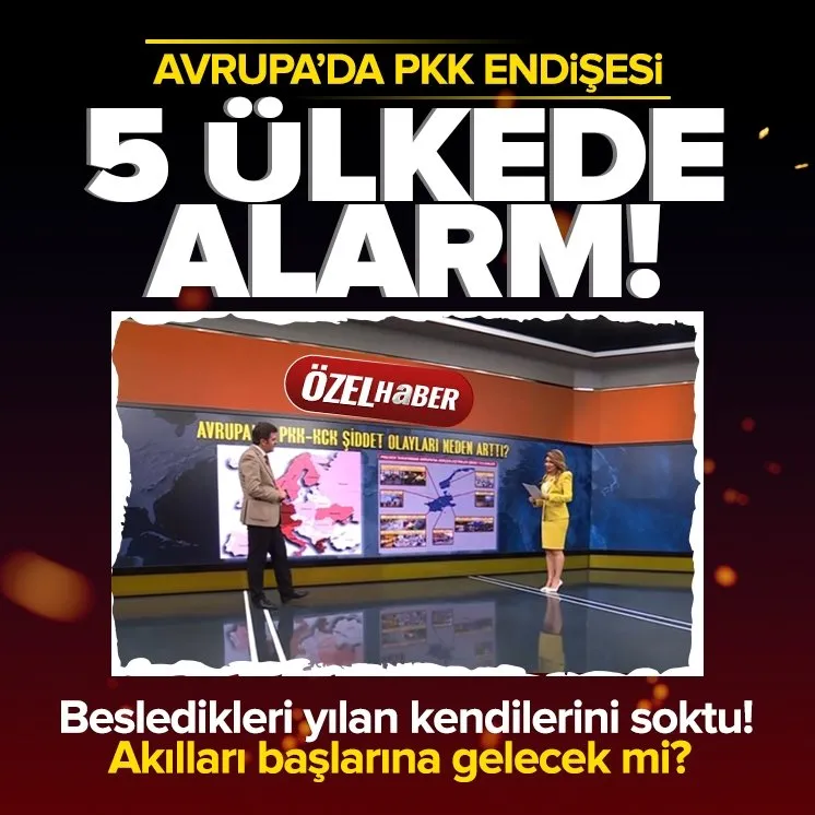Avrupa’da PKK endişesi! 5 ülkede alarm