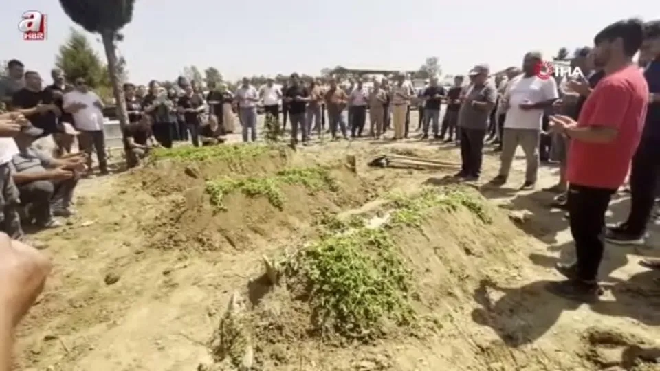 Baba ve kızları yan yana defnedildi