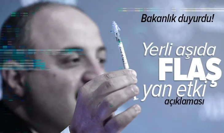 Son dakika: Yerli aşıda flaş yan etki açıklaması! Sanayi ve Teknoloji Bakanlığı duyurdu | Adenovirüs nedir?