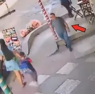 Saniyeler sonra hayatının şokunu yaşadı!