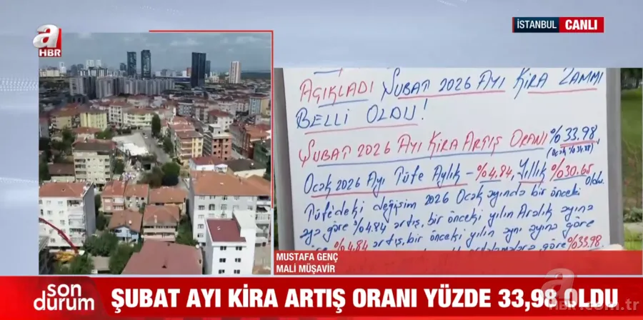 2026 Şubat kira zam oranı TÜİK | Ev, iş yeri, dükkan artışı yüzde kaç olacak? 5