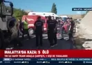 Malatya feci kaza: 5 ölü