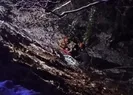 Otomobil uçuruma yuvarlandı