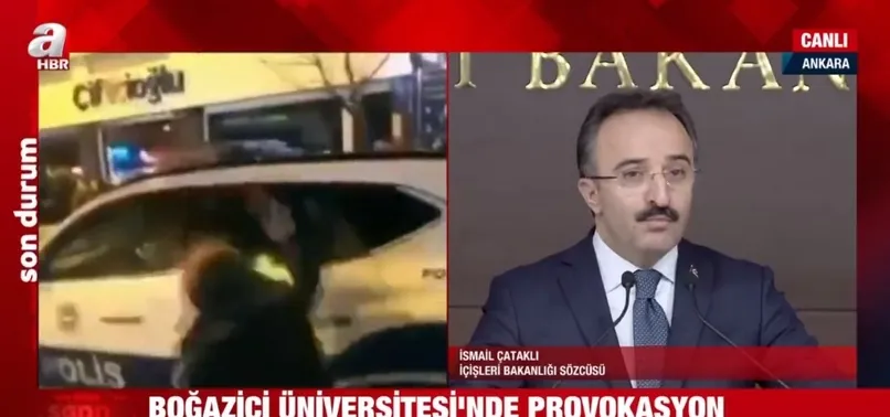 Son dakika: Boğaziçi olaylarına tepki! Hiç kimse devletimizin gücünü sınamasın
