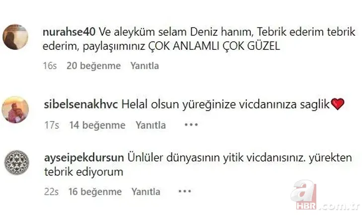 Oyuncu Deniz Uğur’dan katil İsrail’e karşı birlik çağrısı: "İyilik, kötülükle mücadele ediyor" 13