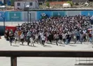 Hayrete düşüren görüntü! Hücum ettiler