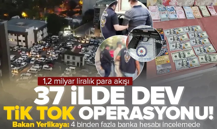 Emniyetten 37 ilde eş zamanlı TikTok operasyonu