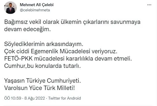 Muhaliflerin hedef tahtasına koyduğu Mehmet Ali Çelebi'den hodri meydan: Hesaplaşacağız - 5