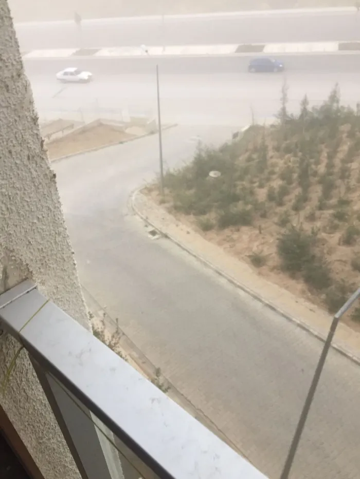 Denizli’de 5 dakikalık kum fırtınası yıktı geçti - 5