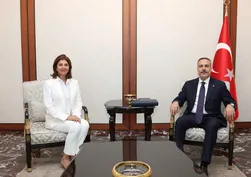 Dışişleri Bakanı Fidan'dan önemli kabul: BM Sekreteri’nin Kıbrıs Şahsi Temsilcisi'ni kabul etti