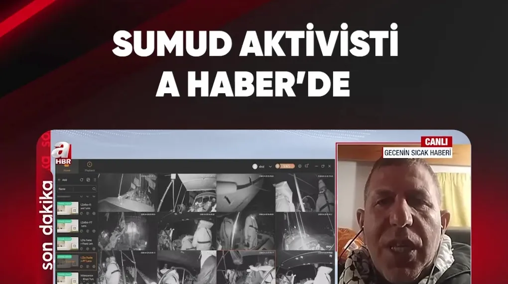 SUMUD AKTİVİSTİ A HABER'DE