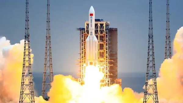 Kontrolden çıkan Çin roketi düştü! Çin roketi nereye düştü?