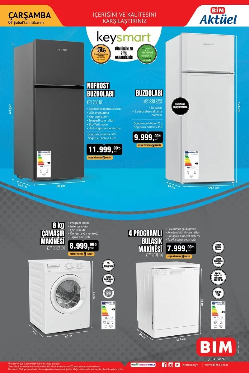 9 Şubat BİM aktüel ürünler kataloğu görüldü! BİM’e tam sayfa uygun fiyatlı kişisel bakım cihazları geliyor