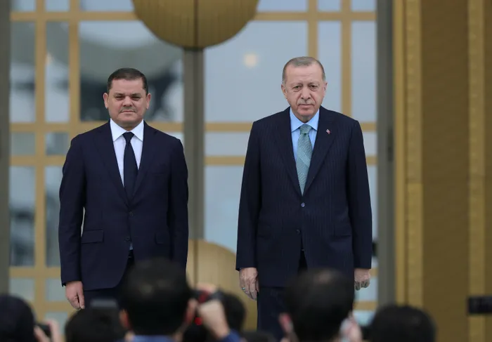 Son dakika: Libya Başbakanı Abdulhamid Dibeybe Ankara’da! Başkan Erdoğan resmi törenle karşıladı