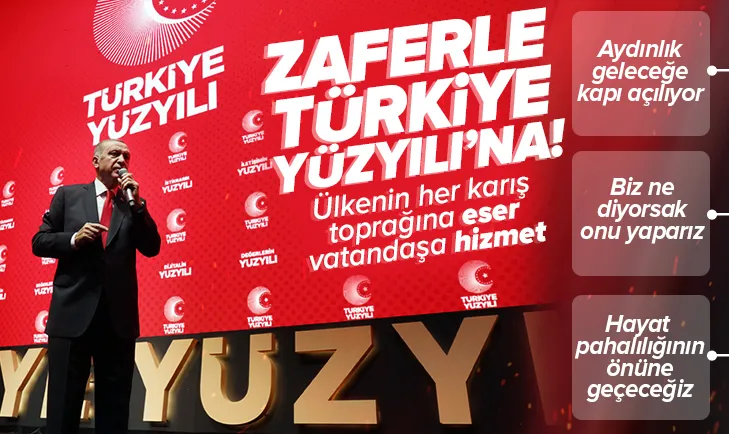 Başkan Erdoğan: Aydınlık bir geleceğe...