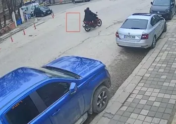 Çatalca'da katilin kaçma anı kamerada!