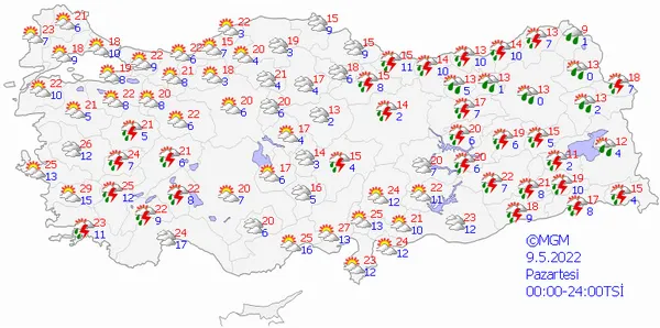 Meteoroloji’den son dakika sağanak ve soğuk hava uyarısı! Hangi illere yağmur yağacak? İşte 5 günlük hava durumu