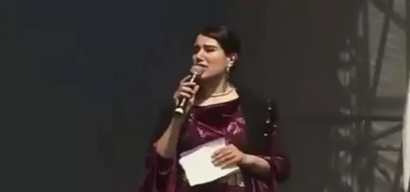 Kemal Kılıçdaroğlu'nun destekçisi HDPKK mitinginde skandal olaylar! Türk bayrakları indirildi Öcalan'a özgürlük talep edildi Türkiye tehdit edildi