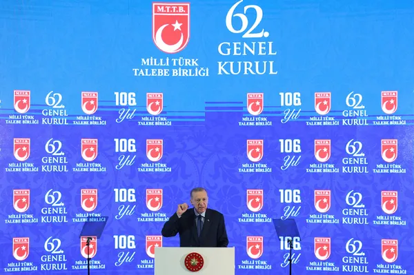 Milli Türk Talebe Birliği Genel Kurulu | Başkan Erdoğan: Haçlı-emperyalist yapı bir arada
