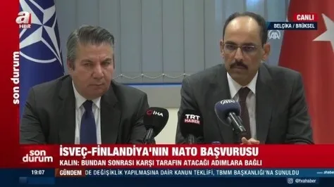 Cumhurbaşkanlığı Sözcüsü Kalın: Terör örgütleri İsveç ve Finlandiya’daki faaliyetlerini sona erdirmeli