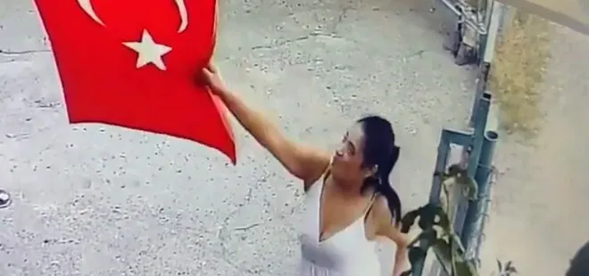 Adana’da Türk bayrağına alçak saldırı! Gizlice yaklaşıp çöpe attı
