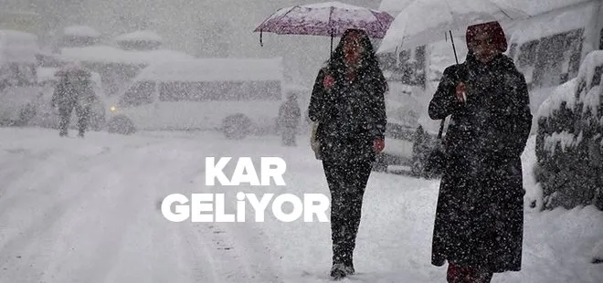 İstanbul ve Ankara’da kar başladı! 5 günlük hava durumu açıklandı! Fırtına ve sağanak uyarısı