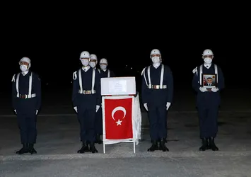 Hakkari şehidi Sinan Aktay törenle memleketine uğurlandı