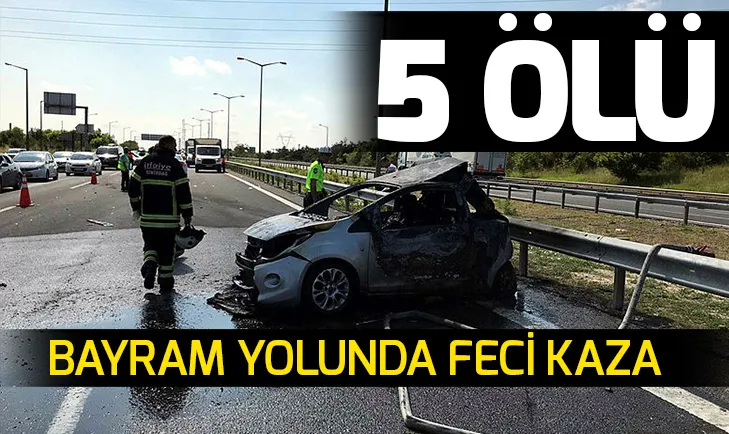 son dakika corlu da tir la otomobil