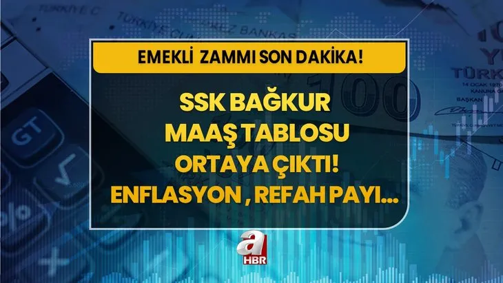 SGK- SSK, Bağ-Kur 2024 Ocak zammı kuruşu kuruşuna hesaplandı! 4A-4B-4C MAAŞ TABLOSU SON DAKİKA: 6 aylık enflasyon farkı / refah payı ile...