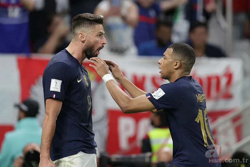 Mbappe çok rahat çok profesyonel! Turu adeta tek başına Fransa'ya getirdi! Polonya evine geri döndü 15