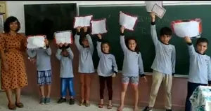 Çocuklardan Başkan Erdoğan’a karne sürprizi