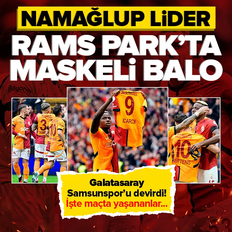 Galatasaray Samsunsporu devirdi