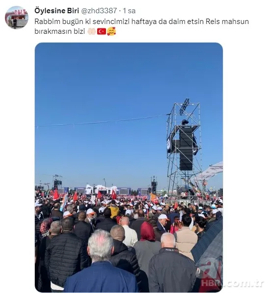 Başkan Recep Tayyip Erdoğan’dan “Teşekkürler İstanbul” mesajı! “Tweet altında paylaşalım…”