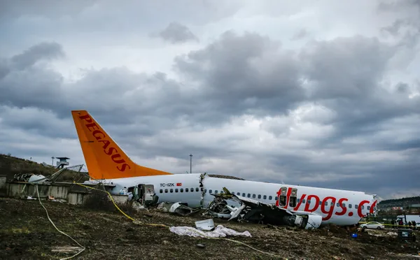 Sabiha Gökçen Havalimanı’nda pisten çıkan Pegasus uçağının kaza raporu tamamlandı